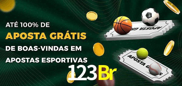 123Br Ate 100% de Aposta Gratis